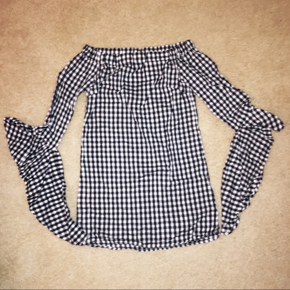 NEVER WORN: Plaid dress XS